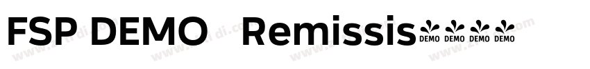 FSP DEMO   Remissis字体转换